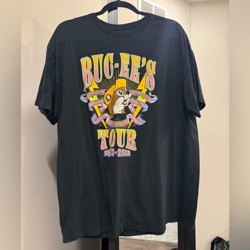 Black Buccees Graphic T-Shirt with Colorful Print